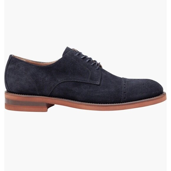 New Johnston & Murphy Collection Ashford Suede Leather Oxford Shoes men Sz 11.5 Men main image 3